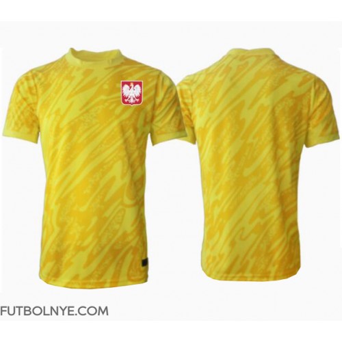 Camiseta Polonia Portero Primera Equipación Eurocopa 2024 manga corta